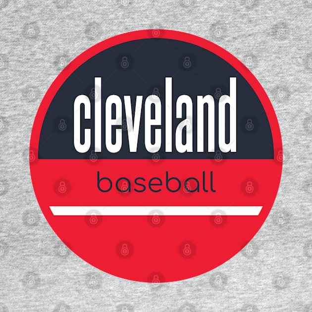 Cleveland baseball by BVHstudio